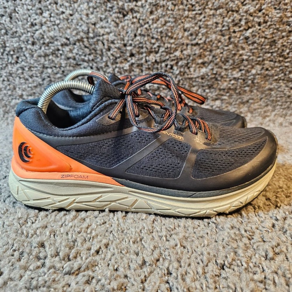 Topo Athletic Phantom Mens Size 9.5 Shoes Blue Orange Running Walking Comfort